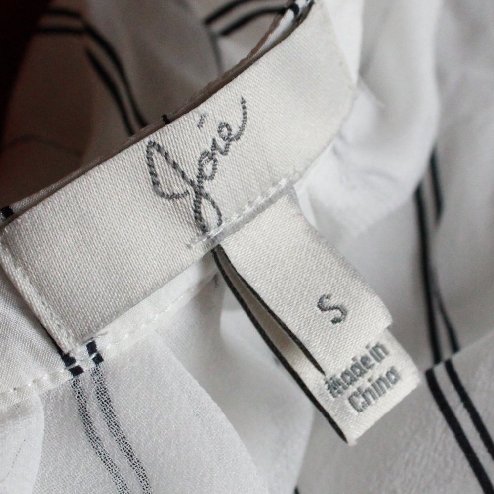 Joie Striped Pullover Blouse - image 5